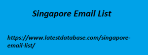 Singapore Email List