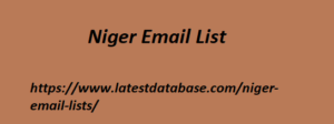 Niger Email List