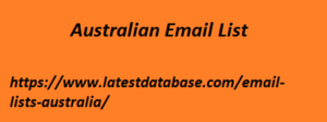 Australian Email List
